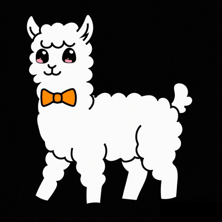 Alpaca dancing